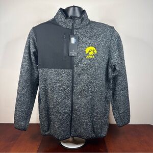 Antigua Iowa Hawkeyes Men’s XL Gray Fortune Medium‎ Weight Jacket Nwt